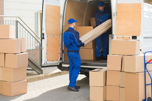 Removal van service for a Tottenham Hale flat move