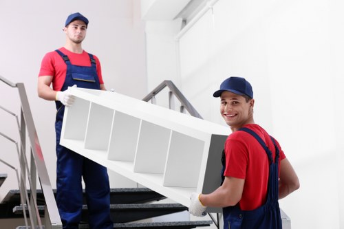 Removal van planning near Tottenham Hale station and apartment access