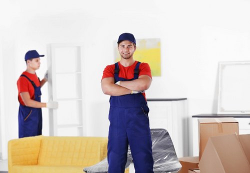 Removals van serving Tottenham Hale residential moves