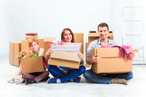 Prepared loading of items for furniture collection