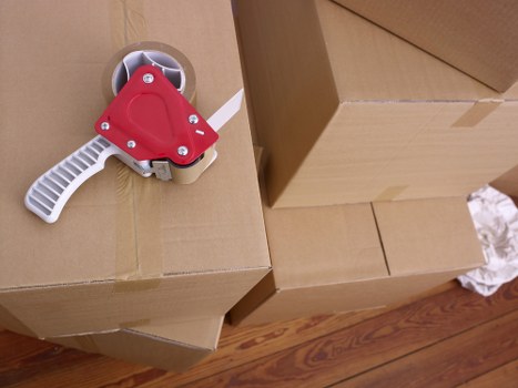 Recycling and reuse carried out as part of a greener moving service