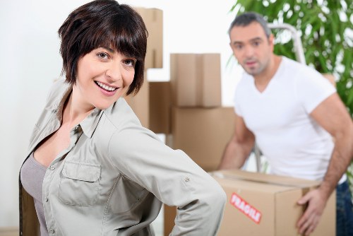 Packing and protective wrapping for household items during a move