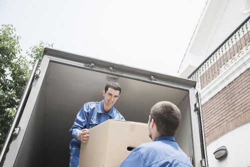 Local removal van supporting residential moving in Tottenham Hale